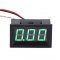 0.56\" Digital Voltmeter DC 0-9.99V Red/Blue/Green LED Voltage Panel Power Monitor for Motorcycle Scooter