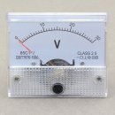 Class-2.5 85c1 DC 0-30V Analog Voltmeter Voltage Panel Meter DC Volt Meter