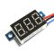 DC 0~100V Digital Voltage Meter/Panel Meter/Monitor/Tester Red/Blue/Yellow/Green Led display Voltmeter DC 12V 24V Volt Meter/Digital Meter