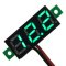 DC 3.0~30V Digital Voltmeter Red/Yellow/Blue/Green Led display Voltage Meter/Digital Meter/Tester DC 12V 24V Volt Meter/Panel Meter/Monitor