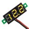 DC 3.0~30V Digital Voltmeter Red/Yellow/Blue/Green Led display Voltage Meter/Digital Meter/Tester DC 12V 24V Volt Meter/Panel Meter/Monitor