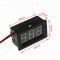 Mini Digital Panel Voltmeter DC 2.5V to 30V Red/Blue/Green LED Voltage Meter Car Motorcycle Battery Power Monitor