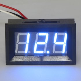 DC 7-90V Grün Led Digital Voltmeter Spannungsmesser Voltanzeige Panel Meter