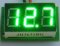 DC12V/24V Temperature Monitor -55-125°c Slim 0.36\" Red/Blue/Yellow/Green LED Digital temperature detector Meter