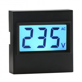 Digital Voltmeter AC 80V~500V LCD Display Voltage Meter/Panel Meter AC 110V/220V/380V Digital Meter/Tester/Monitor Meter