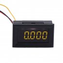DC 0~30.000V Voltmeter/Digital Meter/Panel Meter Red/Yellow Led display Voltage Meter DC12V 24V Power Monitor/Tester