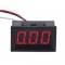 0.56\" Digital Voltmeter DC 0-9.99V Red/Blue/Green LED Voltage Panel Power Monitor for Motorcycle Scooter