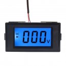 Digital Meter DC 0~600V Voltmeter Blue Backlight LCD Display Digital Voltage Meter AC/DC 12V Digital Voltage Meter/ Volt Monitor