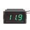 DC 12V 24V Voltage Tester DC3.3 ~ 30V Red/green LED Display Digital Voltmeter Waterproof Volt Panel Meter