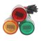 3 PCS/LOT Digital Ammeter/Indicator light AC 220V 0.02W 20A Signal lamp for electric power/textile/printing/shipbuilding etc