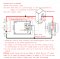 Mini Multimeter DC 0~600V/100A Digital Voltmeter Ammeter 2in1 Dual display Voltage Current Meter + Current Transformer