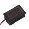 DC Red/Blue/Yellow/Green LED Digital Monitor Meter Digital Voltage Meter Car Voltmeter Gauges 2.5V-30V 12V DC Volt Meter