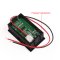 Mini Digital Panel Voltmeter DC 2.5V to 30V Red/Blue/Green LED Voltage Meter Car Motorcycle Battery Power Monitor