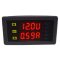 Digital Voltmeter Ammeter DC 10-90V 0-100A Dual LED Display High Power Panel lMeter