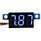 DC Tester/Digital Meter DC 3.3V~30V Voltmeter Red/Blue/Yellow/Green Led display Voltage Meter/Panel Meter DC 12V 24V Volt Meter/Monitor