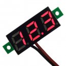 DC 3.0~30V Digital Voltmeter Red/Yellow/Blue/Green Led display Voltage Meter/Digital Meter/Tester DC 12V 24V Volt Meter/Panel Meter/Monitor