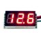 Small 0.40\" DC 0-100V Digital Voltmeter Battery Volt Panel Meter Red/Yellow/Green/Blue LED