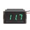 Digital Meter DC 3.5~150V Greed Led Display Digital Voltmeter DC 12V 24V Voltage Tester Waterproof Volt Monitor Meter for Electro car Motorcycle