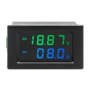 Digital Voltmeter Ammeter DC 0~199.9V/10A Digital Gauge/Panel Meter DC 12V 24V Voltage Current Meter/Tester/Monitor