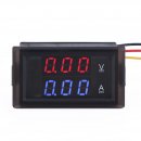 Micro Dual display Voltmeter Ammeter DC 0~100V/10A Voltage Meter Current Meter 2in1 Volt Amp Tester + Current Transformer