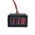 Waterproof Digital Volt Meter DC 2.5-30V Red LED 12V/24V Battery