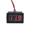 Waterproof Digital Volt Meter DC 2.5-30V Red LED 12V/24V Battery