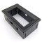 5 PCS/LOT 0.56\" Panel Meter Shells 48 x 29 x 18mm Three Digit Volt meter Case Black Shells Plastic