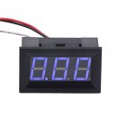 0.56" Digital Voltmeter DC 0-9.99V Red/Blue/Green LED Voltage Panel Power Monitor for Motorcycle Scooter