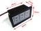 Two Wire 4.5-30V Red/Blue/Green LED Voltage Monitor Meter DC 6V/12V /24V Digital Voltmeter