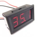 DC Current Detector Meter 0.56" DC 0-50A Red/Blue/Green LED Digital Ammeter + Current Shunt