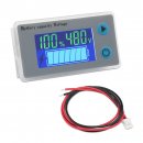 Tester battery level/Voltage/temperature Monitor 48V Battery Capacity Meter/Voltmeter/Thermometer Multifunction Panel Meter