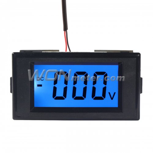 Digital Ohmmeter from LCD Panel with Blue LED 0-2 MΩ DC Ohmmeter Ohmmeter panel