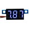 Digital Meter/Tester DC 3.3V~17V Digital Voltmeter Red/Blue/Yellow/Green Led display Voltage Meter/Panel Meter DC 6V 12V Volt Meter/Monitor
