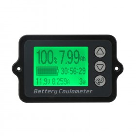 Digital Meter DC 8~80V 50A Battery Coulometer Universal Battery Capacity Tester for LiFePo Coulomb Counter