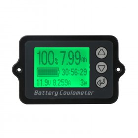 Digital Meter DC 100V 50A Battery Coulometer Universal Battery Capacity Tester for LiFePo Coulomb Counter