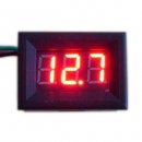 Digital Tester/Voltmeter DC 0~100V Voltage Meter Red/Blue/Green/Yellow Led display Volt Meter/Panel Meter DC 12V 24V Digital Meter/Monitor