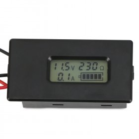 Digital Meter 4in1 Voltage/Current/Resistance/Capacity Monitor 2.8~26.0V/10A/1000 Ohm Lcd Multifunction Battery Tester