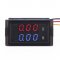 Micro Dual display Voltmeter Ammeter DC 0~100V/10A Voltage Meter Current Meter 2in1 Volt Amp Tester + Current Transformer