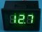 DC 12V/24V Digital Thermometer -55-125°c 0.36\" Red/Blue/Yellow/Green LED Temperature Measure Meter DS18B20 Sensor
