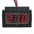 DC Voltmeter 15-120V for Electric Motor Car 24V 36V 48V 60V 72V 96V Waterproof Led Voltmeter Shockproof Panel Meter