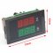 Two-color display Volt Amp Meter AC 80-300V/100A 2in1 Voltmeter Ammeter + Current transformer