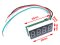 Mini DC DC 0-30.00V Digital Voltage Monitor Meter Red/Blue/Green LED Voltage Panel Meter