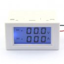 DC 0-199.9V/100A LCD Voltmeter Amperemeter 2in1 Dual display Volt Amp Meter for inverter/Charger and DIY ect