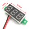 DC 3.0~30V Digital Voltmeter Red/Yellow/Blue/Green Led display Voltage Meter/Digital Meter/Tester DC 12V 24V Volt Meter/Panel Meter/Monitor