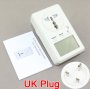 UK Socket 230V Version Power Analyzer KWH Watt Energy Meter 160-280V AC Voltage Test