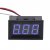 0.56" Digital Voltmeter DC 0-9.99V Red/Blue/Green LED Voltage Panel Power Monitor for Motorcycle Scooter