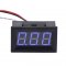 0.56\" Digital Voltmeter DC 0-9.99V Red/Blue/Green LED Voltage Panel Power Monitor for Motorcycle Scooter