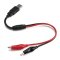 High quality DC Power Tester Cable USB male and female turn head Alligator Clip Test Lines Alligator Clamp