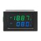 Digital Voltmeter Ammeter DC 0~199.9V/10A Digital Gauge/Panel Meter DC 12V 24V Voltage Current Meter/Tester/Monitor