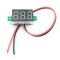 0.36\" DC 3~30V Red/Blue/Yellow/Green/White LED Voltage Panel Meter DC 12/24V Power Monitor for Car Motorcycle and DIY ect